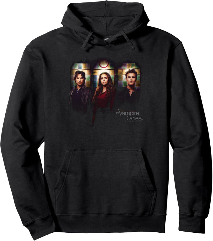 Vampire Diaries Stained Windows Pullover Hoodie