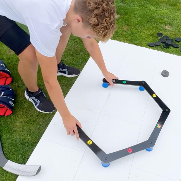 Hockey Revolution Stöckehilfe, Ausrüstung für Puck-Kontrolle, Reaktionszeit und Koordination - langl