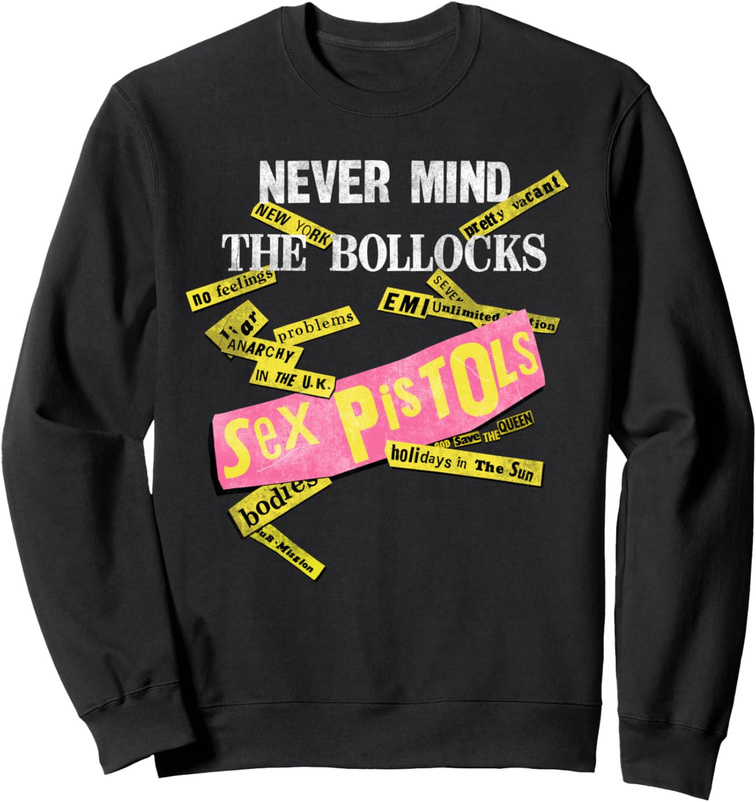 Offizielle Tabs von Sex Pistols Never Mind The Bollocks Sweatshirt