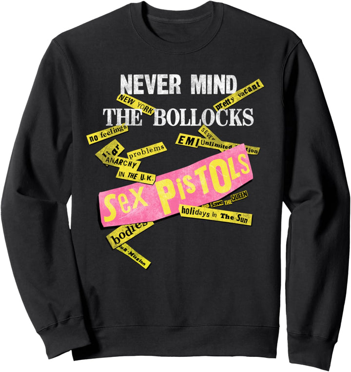 Offizielle Tabs von Sex Pistols Never Mind The Bollocks Sweatshirt