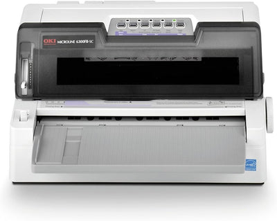 OKI ML6300FB-SC 24-Pin-Nadeldrucker (Flachbett, automatische Papierausrichtung)