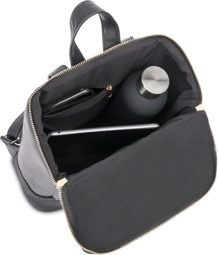 Expatrié Rucksack Damen Klein - Malou Schwarz, Schwarz