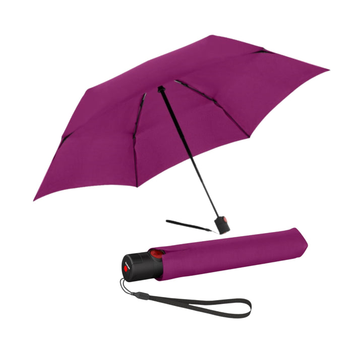 Knirps Taschenschirm U.200 Ultra Light Duomatic Vision Berry, Berry