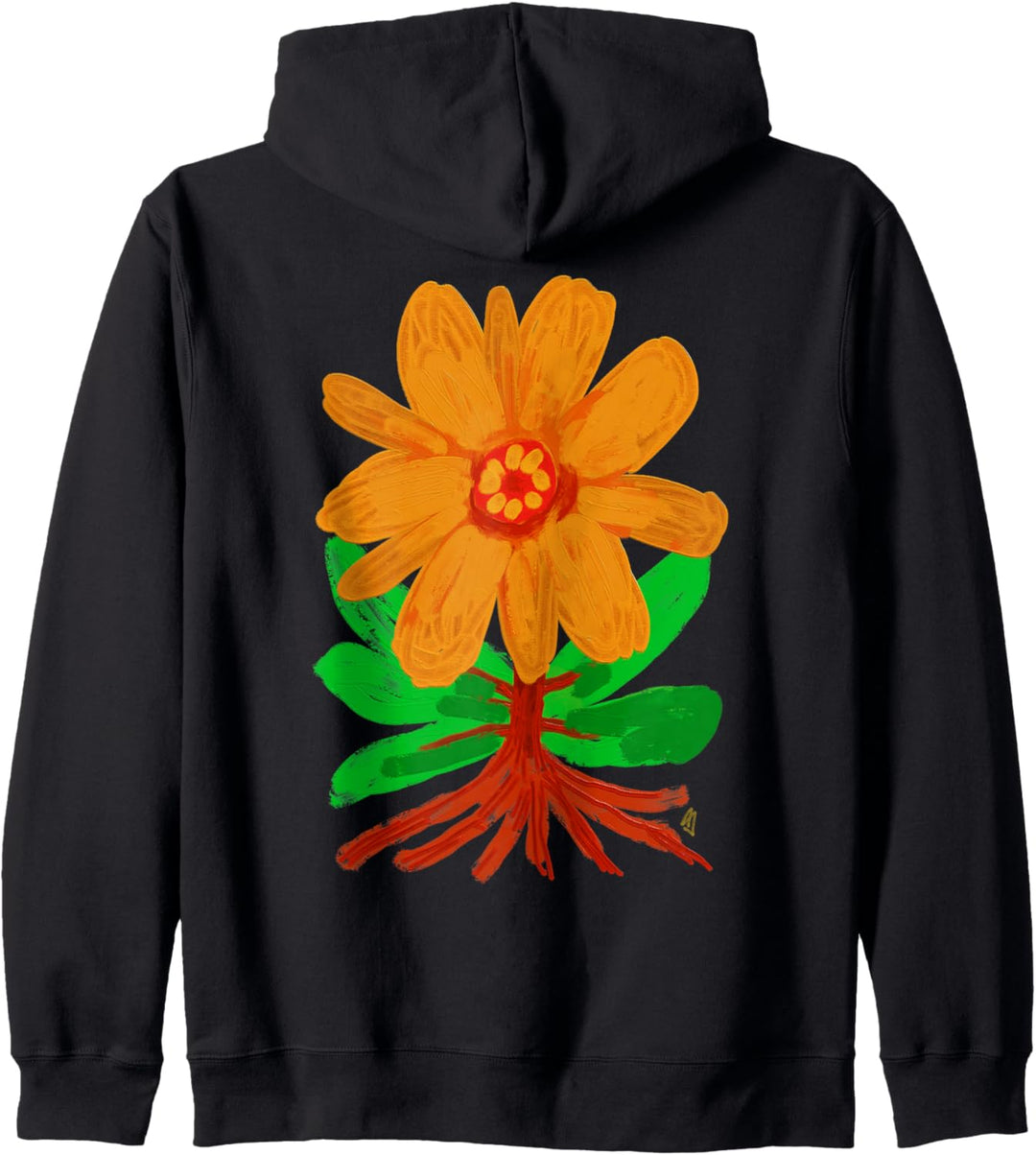 Sunflower Painting Kapuzenjacke