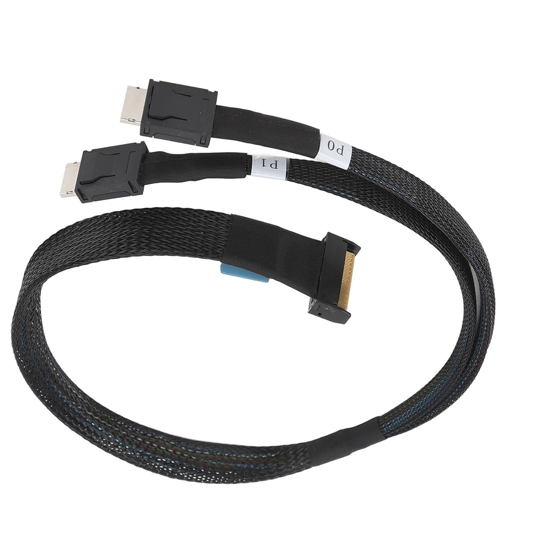 Zunate 8i auf Oculink SFF 8611 4i Kabel, 50 Cm MCIO 8i auf Oculink SFF 8611 4i Kabel, für MCIO 8i 74