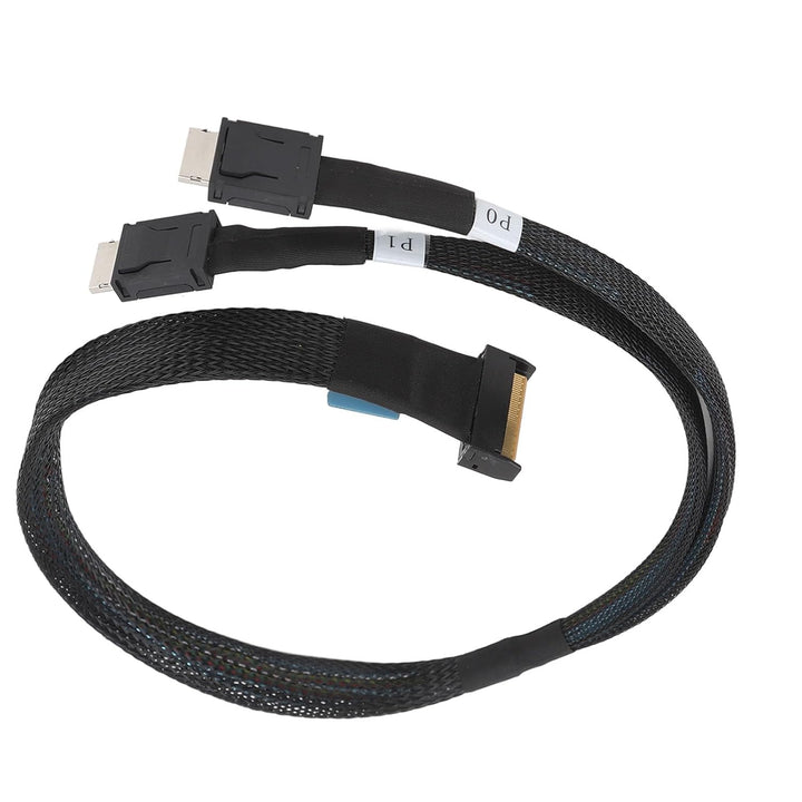 Zunate 8i auf Oculink SFF 8611 4i Kabel, 50 Cm MCIO 8i auf Oculink SFF 8611 4i Kabel, für MCIO 8i 74