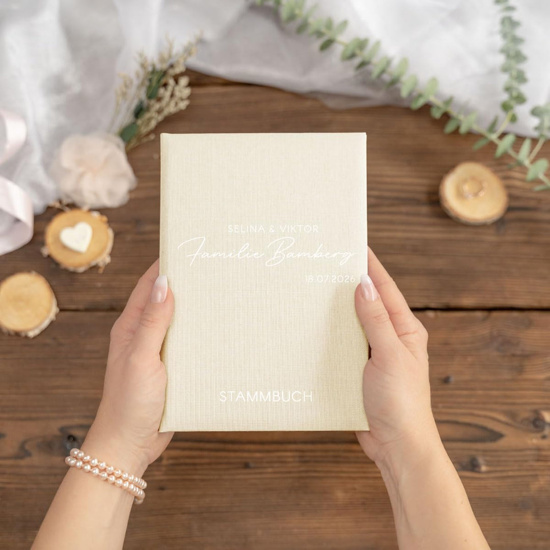 Hochzeitideal Stammbuch der Familie &