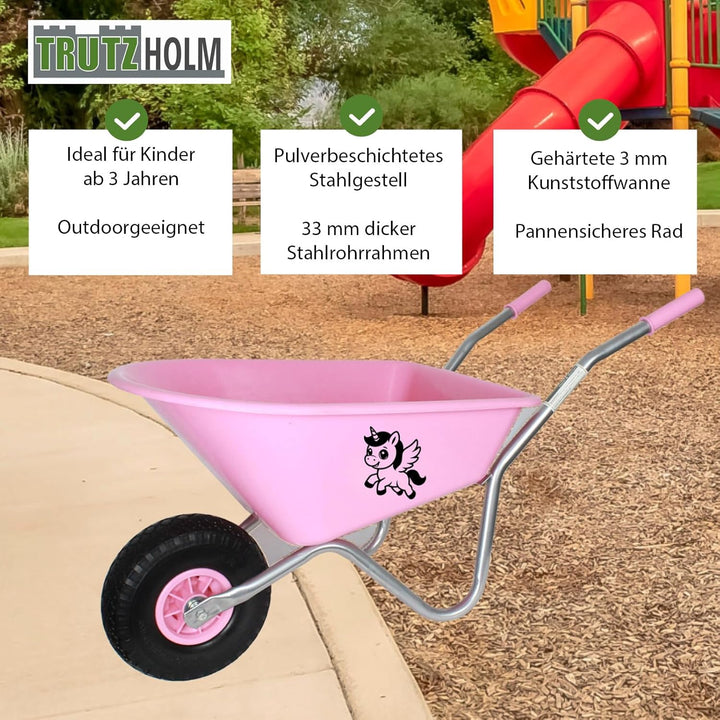 Kinderschubkarre Schiebkarre Metallschubkarre Gartenkarre Diverse Motive Lokomotive Feuerwehr Prinze