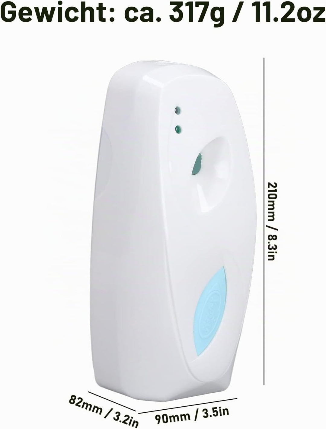 Automatischer Parfümspender 300 ml, Wandduftspender, automatischer Deospender für Familie, Büro, Bad