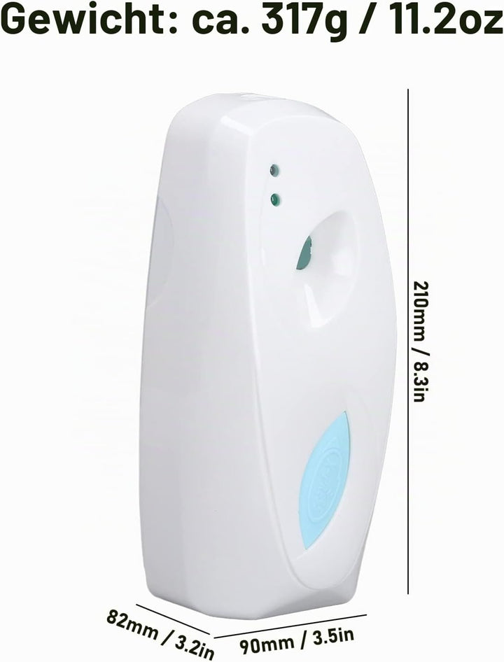 Automatischer Parfümspender 300 ml, Wandduftspender, automatischer Deospender für Familie, Büro, Bad