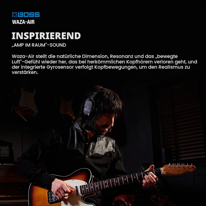 BOSS Waza-Air drahtlos Gitarren-Kopfhörersystem mit Effekten BOSS Waza Air, BOSS Waza Air