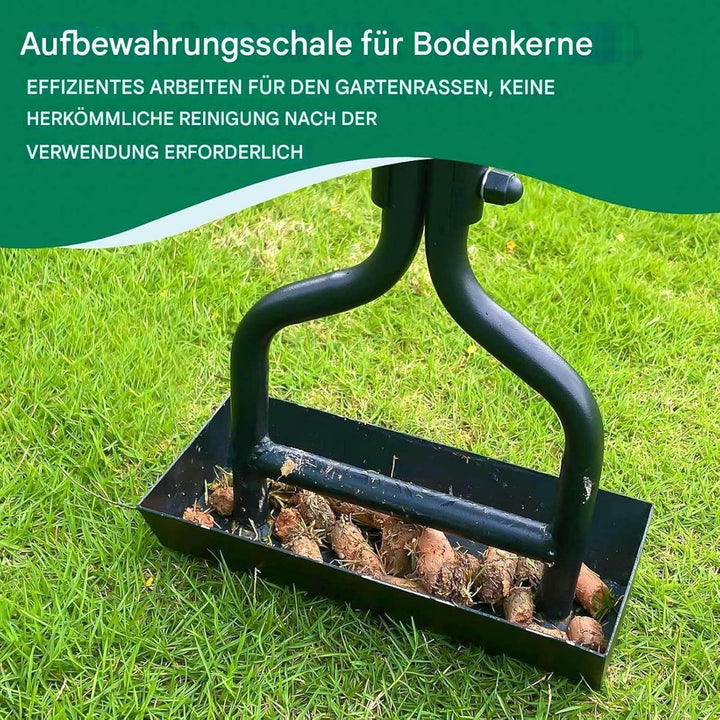 Rasenbelüfter Vertikutierer Mit Gartengeräten, Heavy Duty Hohl Tine Rasenlüfter, Aerifizierer Für Ra