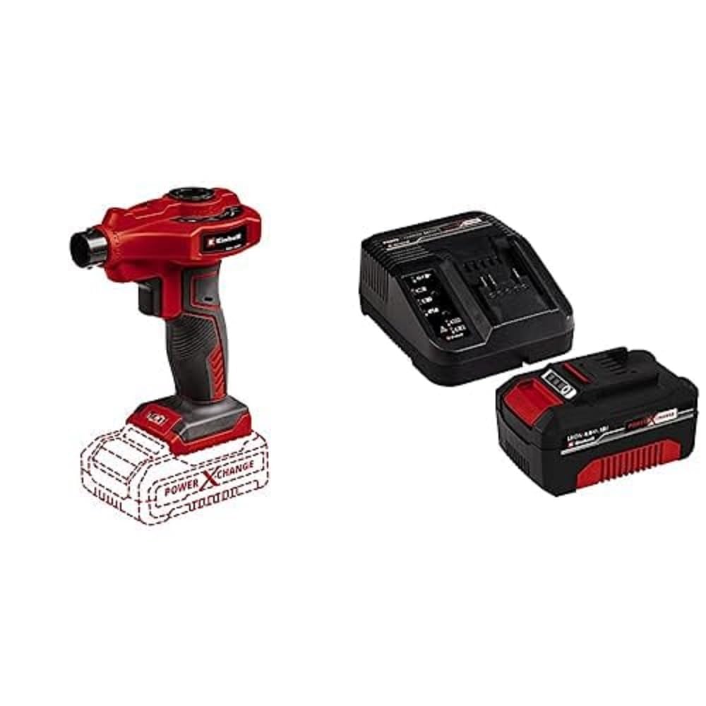 Einhell Akku-Luftpumpe CE-AP 18 Li Power X-Change (18V, Luftstrom 670 l/min, Betriebsdruck 0,05 bar,