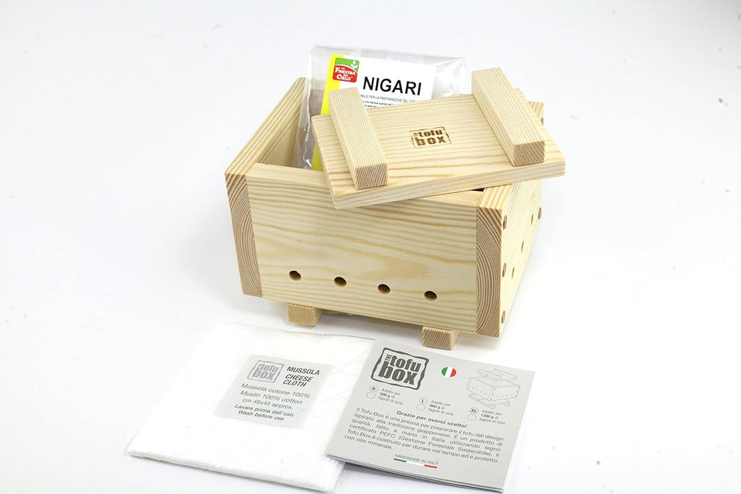Tofu Maker Kit Regular (500g) Hand Made in Italy (Regular), Regular