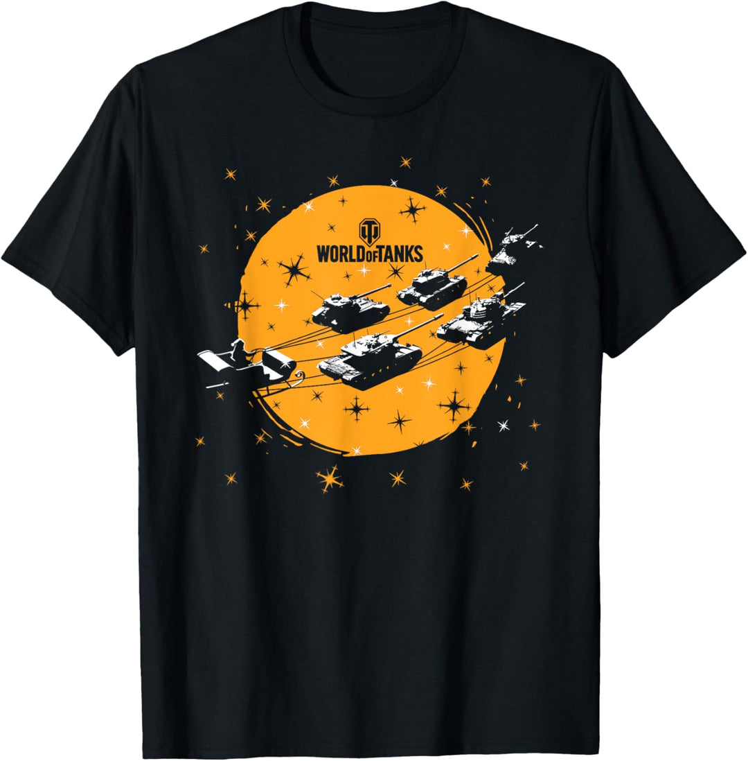 World of Tanks Weihnachtsmann & Tankdeer T-Shirt