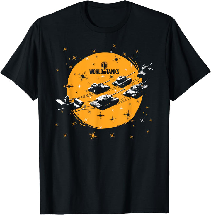World of Tanks Weihnachtsmann & Tankdeer T-Shirt
