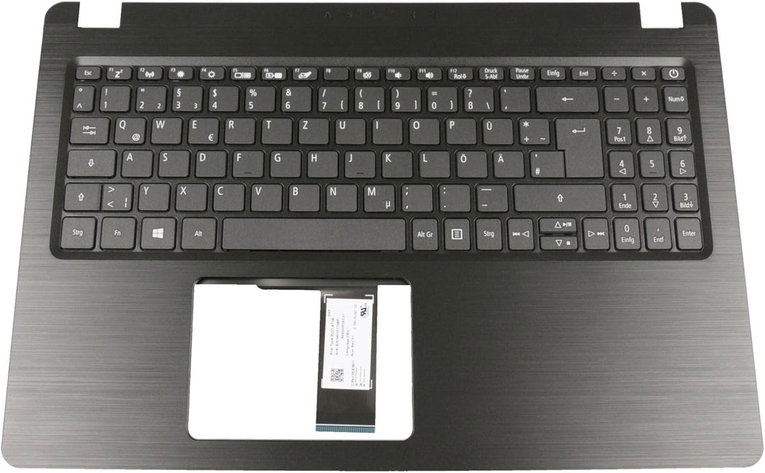Acer Aspire 5 (A515-52G) original Tastatur inkl. Topcase DE (deutsch) schwarz/schwarz