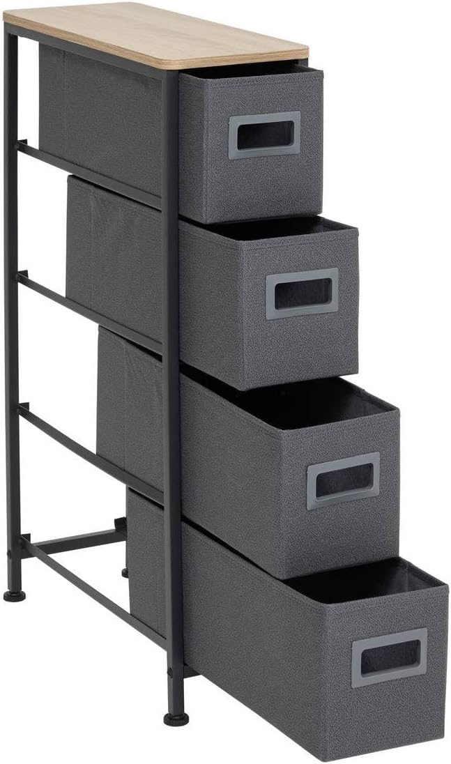 Storage 4 Schubladen dunkelgrau
