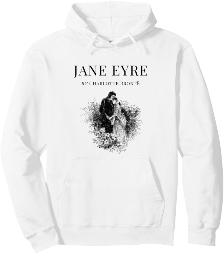 Jane Eyre Charlotte Bronte Titelseite Pullover Hoodie