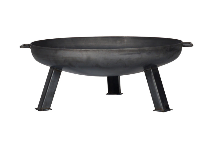 Buschbeck Feuerstelle, Feuerschale, schwarz, 80 x 80 x 30 cm, 90187.002 Schwarz Feuerschale Ø 80 x H