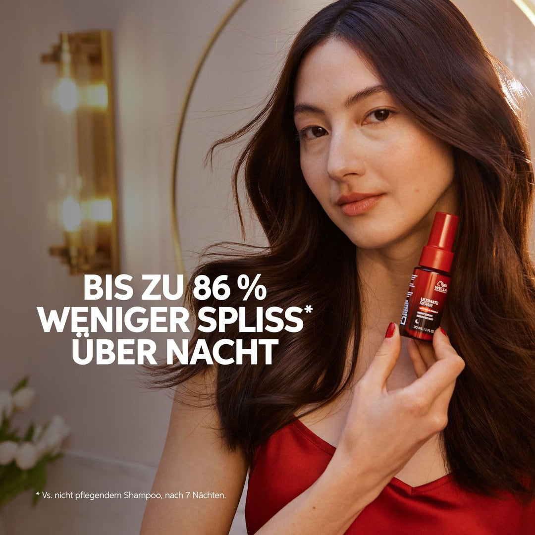 Wella Ultimate Repair Nacht-Serum - Leave In Serum von Wella Professionals – Tiefenwirksame Pflege f