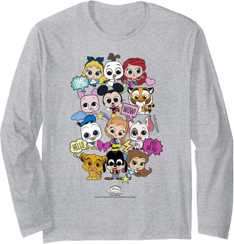 Disney Doorables All Together Now Group Portrait Langarmshirt