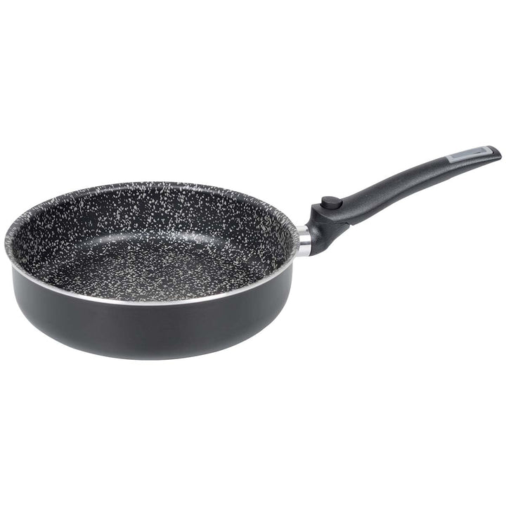 bo-camp Turn Schmorpfanne 24 cm, schwarz 24 cm Schwarz - Schwarz, 24 cm Schwarz - Schwarz