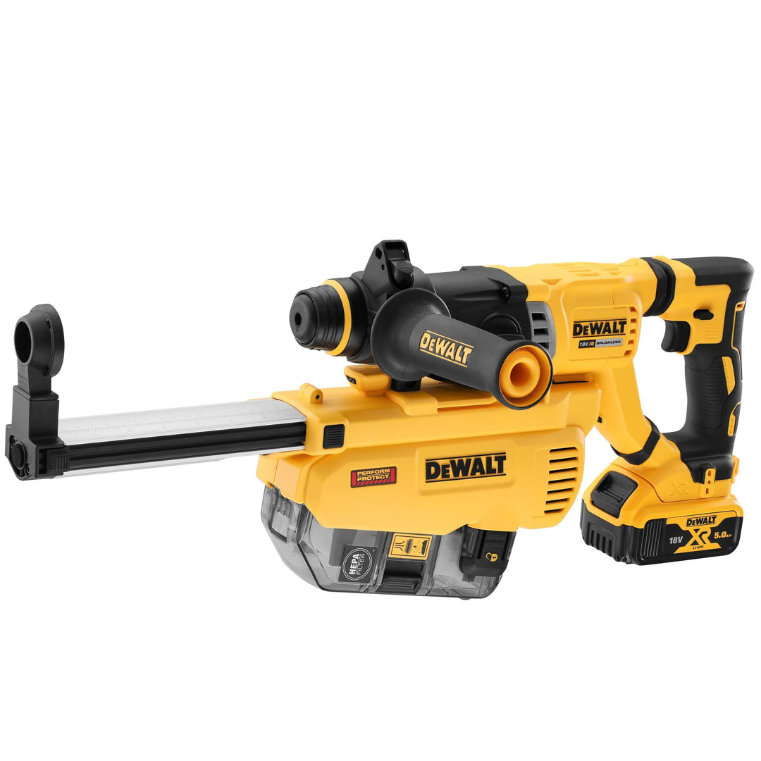 Bohrhammer SDS-plus XR 18V 5Ah Li-Lon Version: DCH263P1-QW Gewicht: 3,2 kg Vendu à l'unité Gelb; Sch