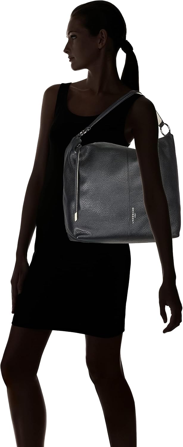 Liebeskind Damen Hobo L Schwarz, Schwarz