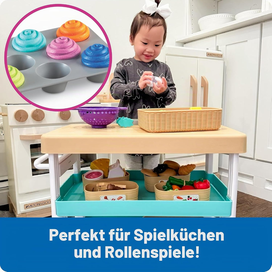 Learning Resources Smart Snacks Cupcake Formen-Steckspiel Einzeln, Einzeln