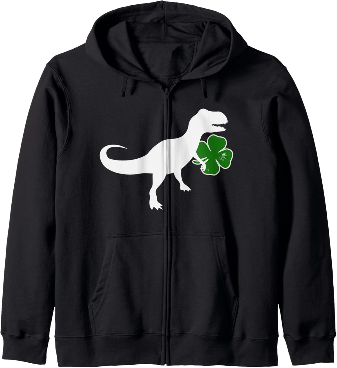 St. Patrick's Saur Saurus Shamrock St. Patrick's Day Kapuzenjacke