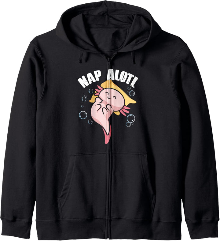 Axolotl Schlafsack Alotl Kawaii Kapuzenjacke