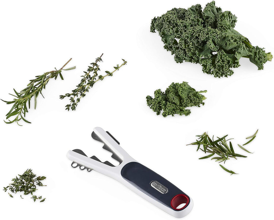 Zyliss - Grüngemüse & Kräuter-Werkzeug, Kunststoff/Edelstahl, Masse: 15 x 5,5 x 1,3 cm Green & Herbs