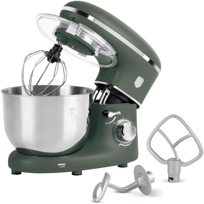 Berlinger Haus Küchenmaschine 1300 W Matte Green Collection BH-9708
