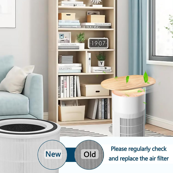 W5302310 Filter, kompatibel mit SwitchBot W5302310 Luftreiniger, 3-in-1-Filtration und Aktivkohlefil