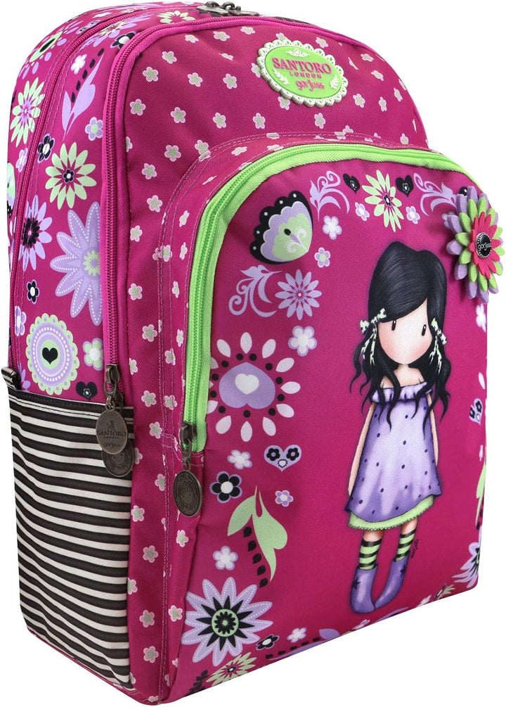 SANTORO, Daypack Pink Rose S