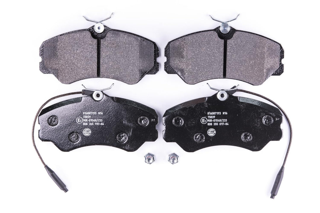 HELLA PAGID 8DB 355 017-841 Bremsbelagsatz - T5039 - Dicke/Stärke: 19.4mm - Bremssystem: Lucas - mit
