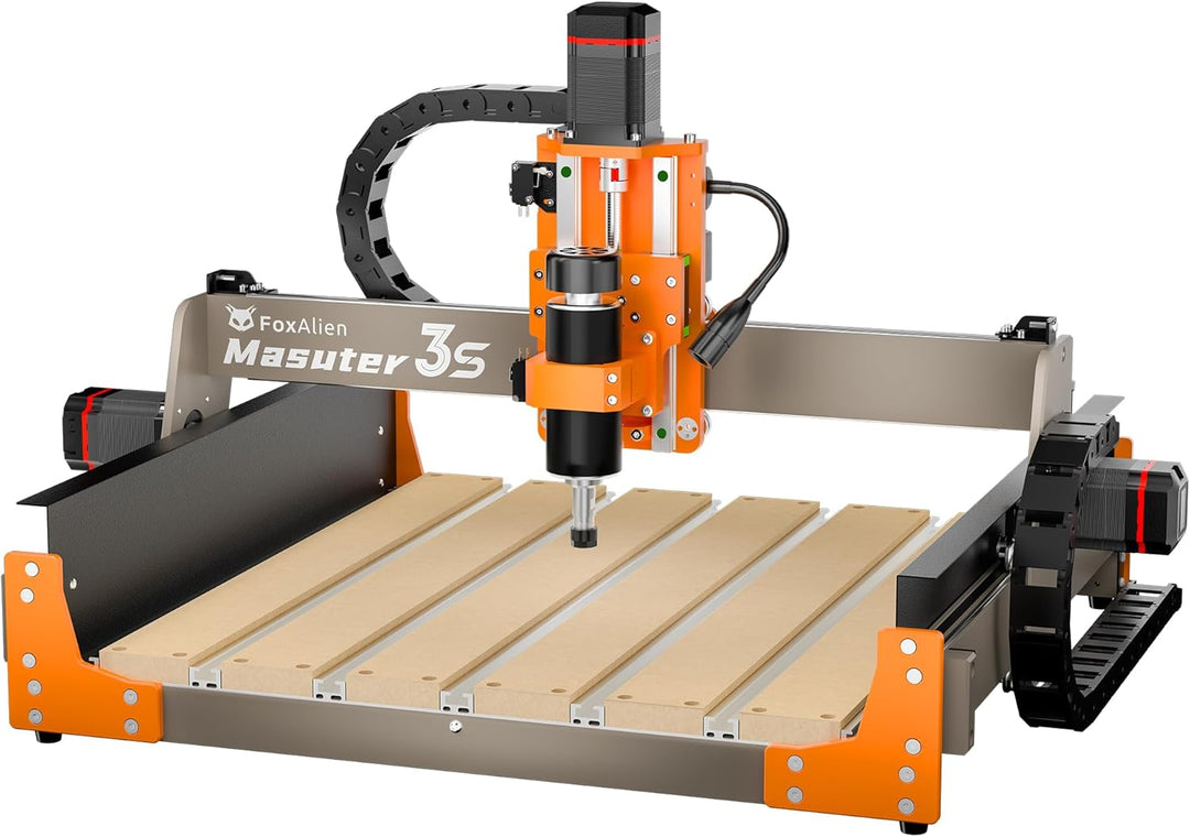 FoxAlien T-Nut Hybrid Spoilboard Arbeitstisch Upgrade Kit für Masuter Pro, Masuter 3 und Masuter 3S