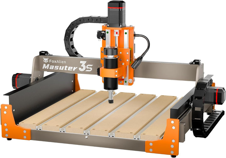 FoxAlien T-Nut Hybrid Spoilboard Arbeitstisch Upgrade Kit für Masuter Pro, Masuter 3 und Masuter 3S