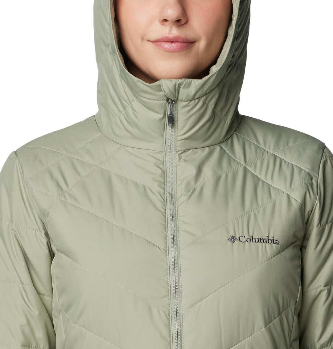 Columbia Damen First Generation Heavenly Long Hooded Jacket Heavenly Long Hooded Jacket (1er Pack) S
