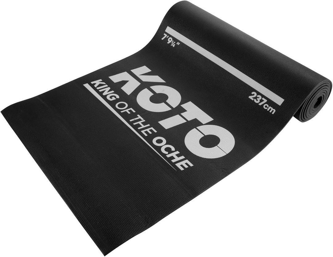 KOTO - Foam Carpet 290 x 60 cm, Schaum Dartmatte Schwarz für Anfänger und Profis, Dart Teppich rutsc