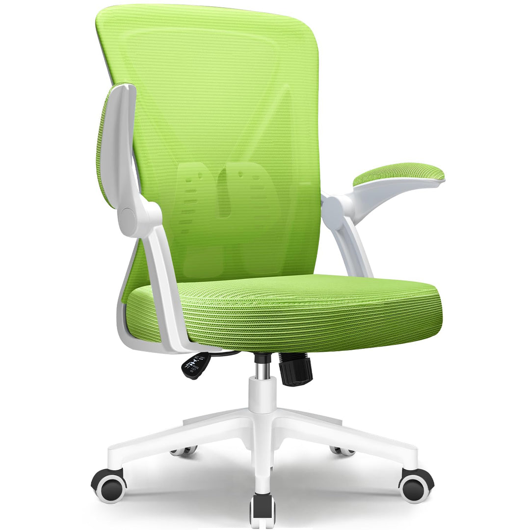 Hinonde Bürostuhl,Bürostuhl Ergonomisch,Höhenverstellbare Bürostühle,Drehstuhl mit Lendenwirbelstütz