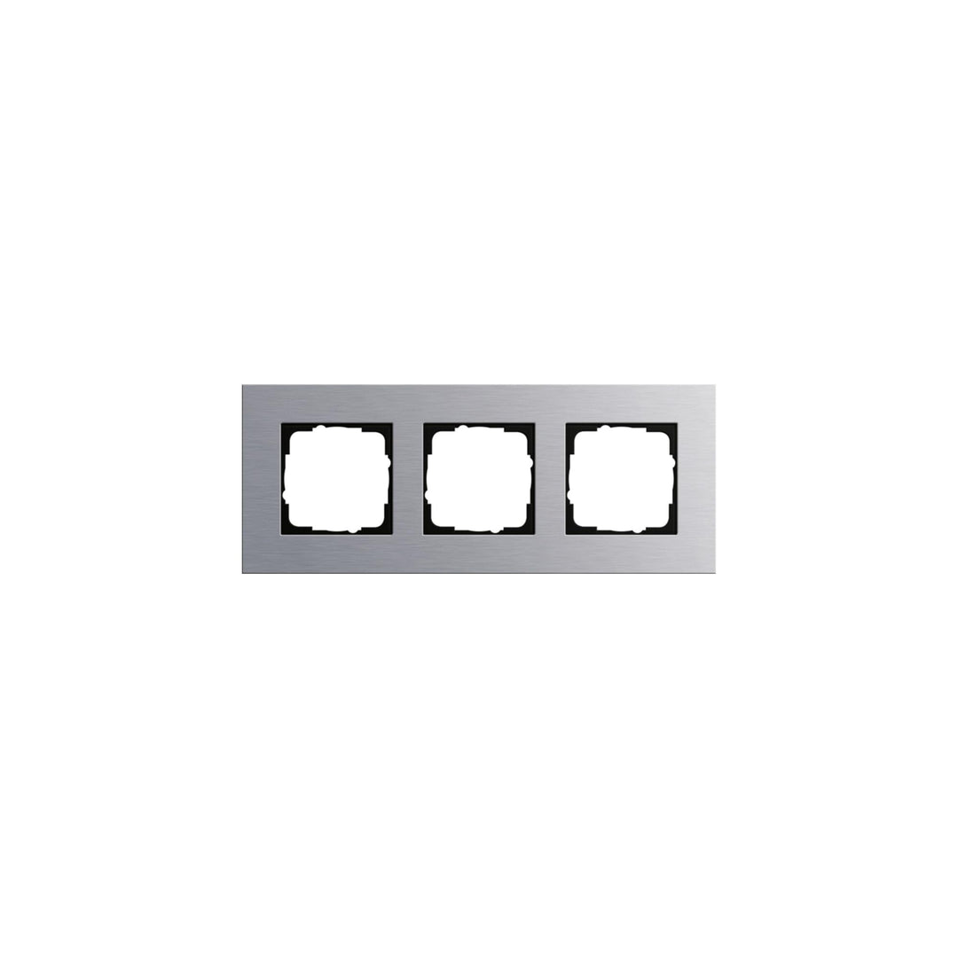 Gira RAHMEN 3FACH ESPRIT ALUMINIUM 021317