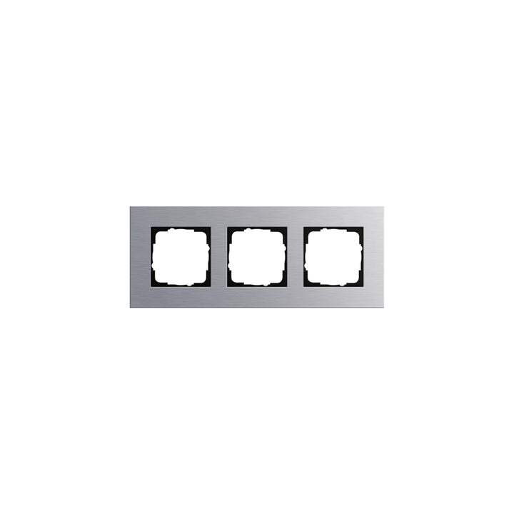 Gira RAHMEN 3FACH ESPRIT ALUMINIUM 021317