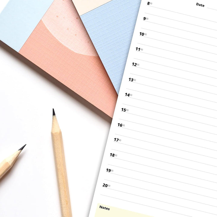 Planning Journalier Francais - Planificateur Hebdomadaire A4, Agenda Daily Planner, Objectif du jour