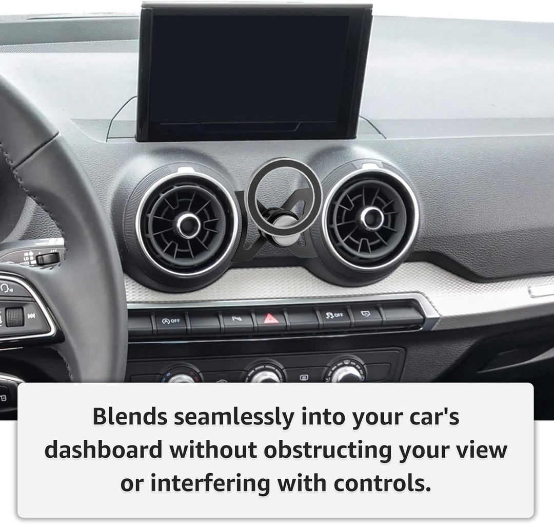 AYADA Magnet Handyhalterung Kompatibel mit Q2, MagSafe für iPhone 12/13/14/15, SUV Zubehör Accessori