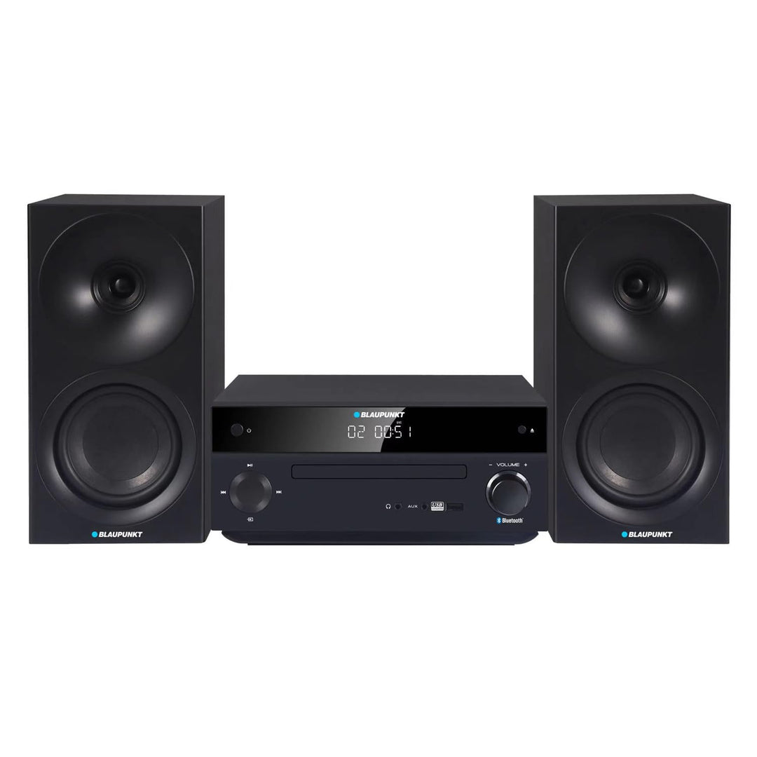 Blaupunkt MS30.02BT Mikro-Stereoanlage Bluetooth HDMI ARC | Optisch USB AUX Radio FM CD 150 W RMS We