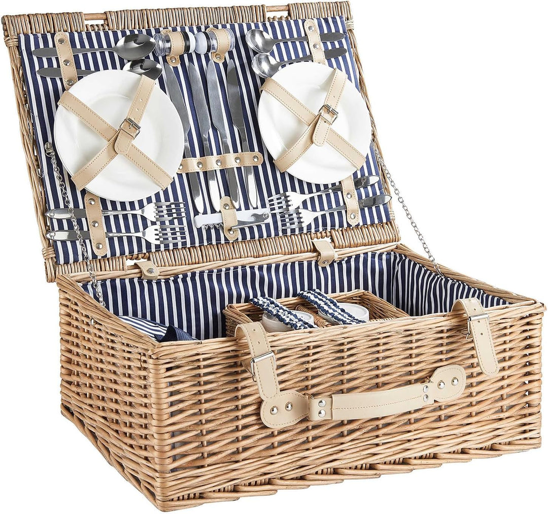 BUTLERS A DAY IN THE PARK Picknickkorb für 4 Personen B 55 x T 37cm