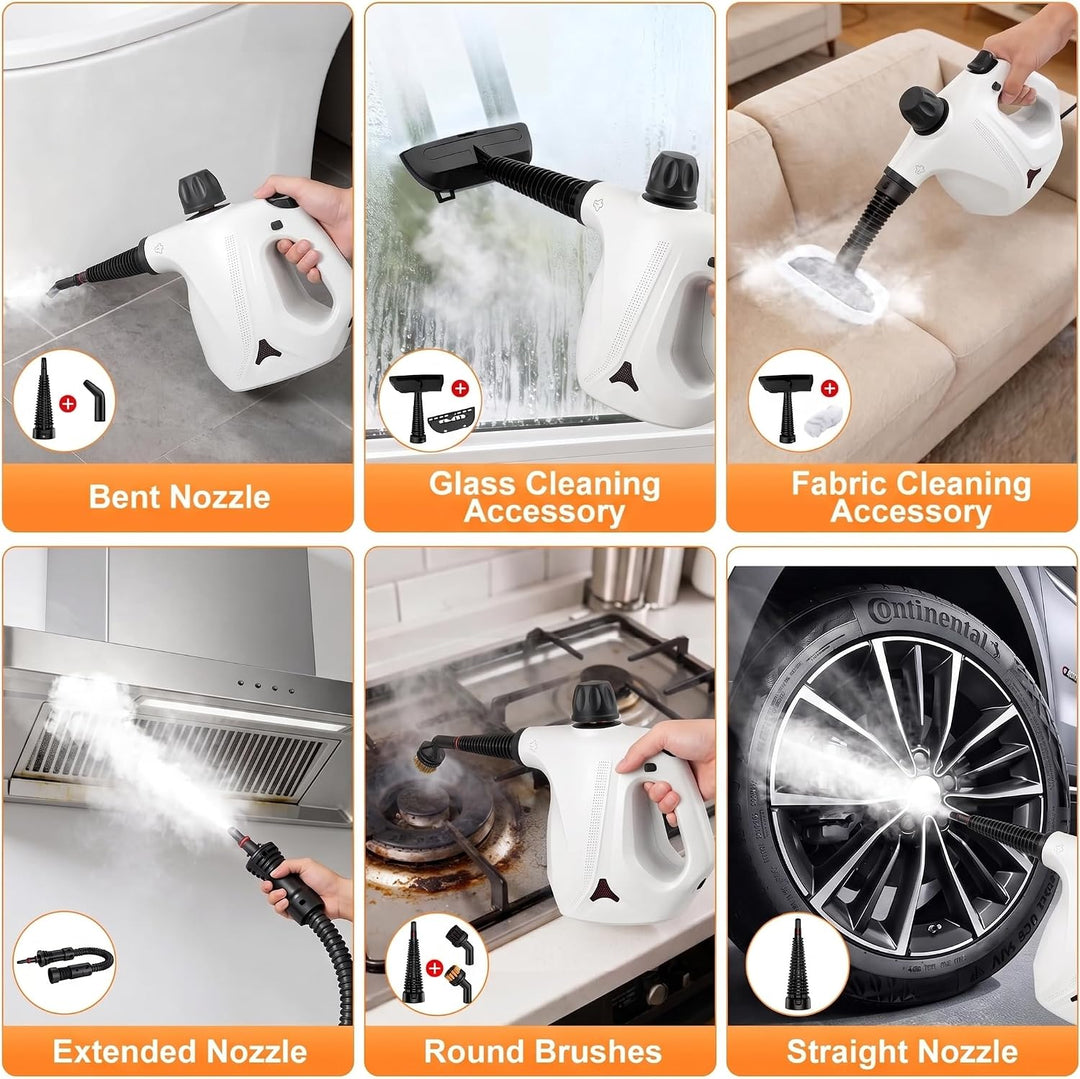Dampfreiniger Handgerät 450ml Steam Cleaner Dampfreiniger Für Alles Handdampfreiniger Dampfente Trag