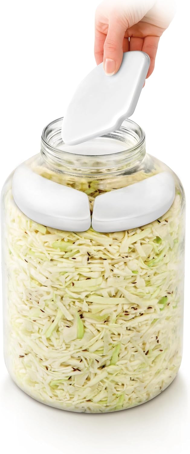 Tescoma Beschwerungssteine für Fermentierprozess TESCOMA DELLA CASA, 3 St, Weiss